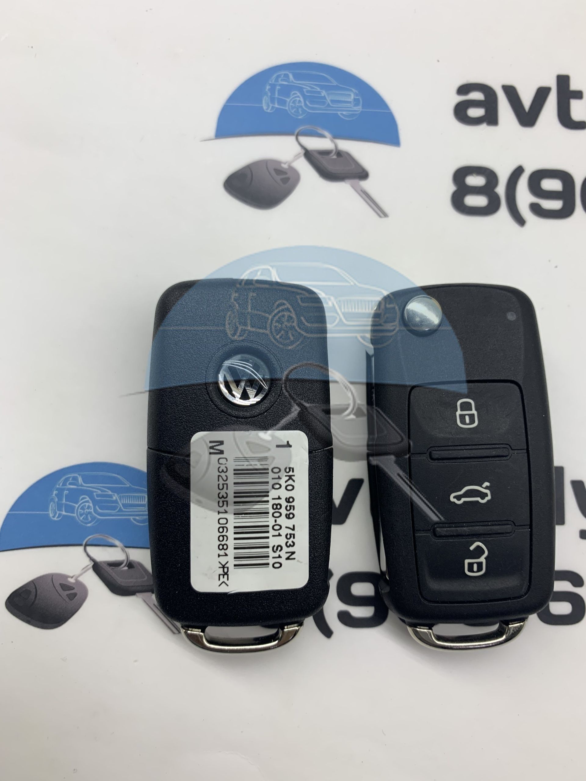 КЛЮЧА VOLKSWAGEN GOLF 