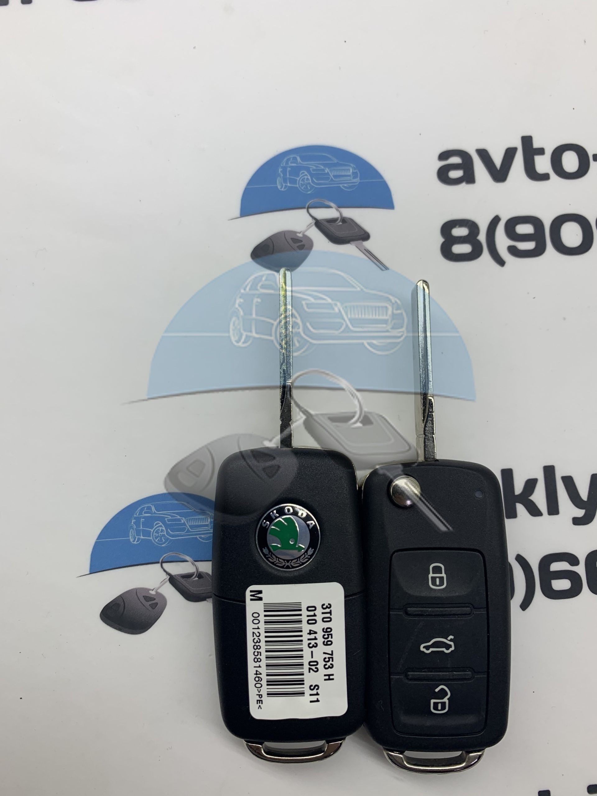 Ключ Skoda Octavia 1