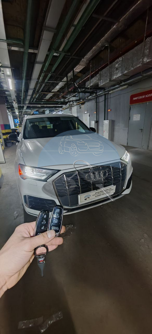 Изготовление ключа Audi Q7